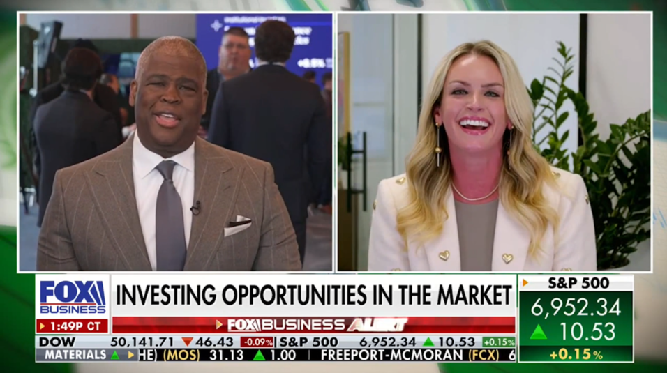 Elizabeth Evans on Fox Making Money with Charles Payne 2.11.2026 Volatility, Software Stocks, AI, DraftKings Stock Picks