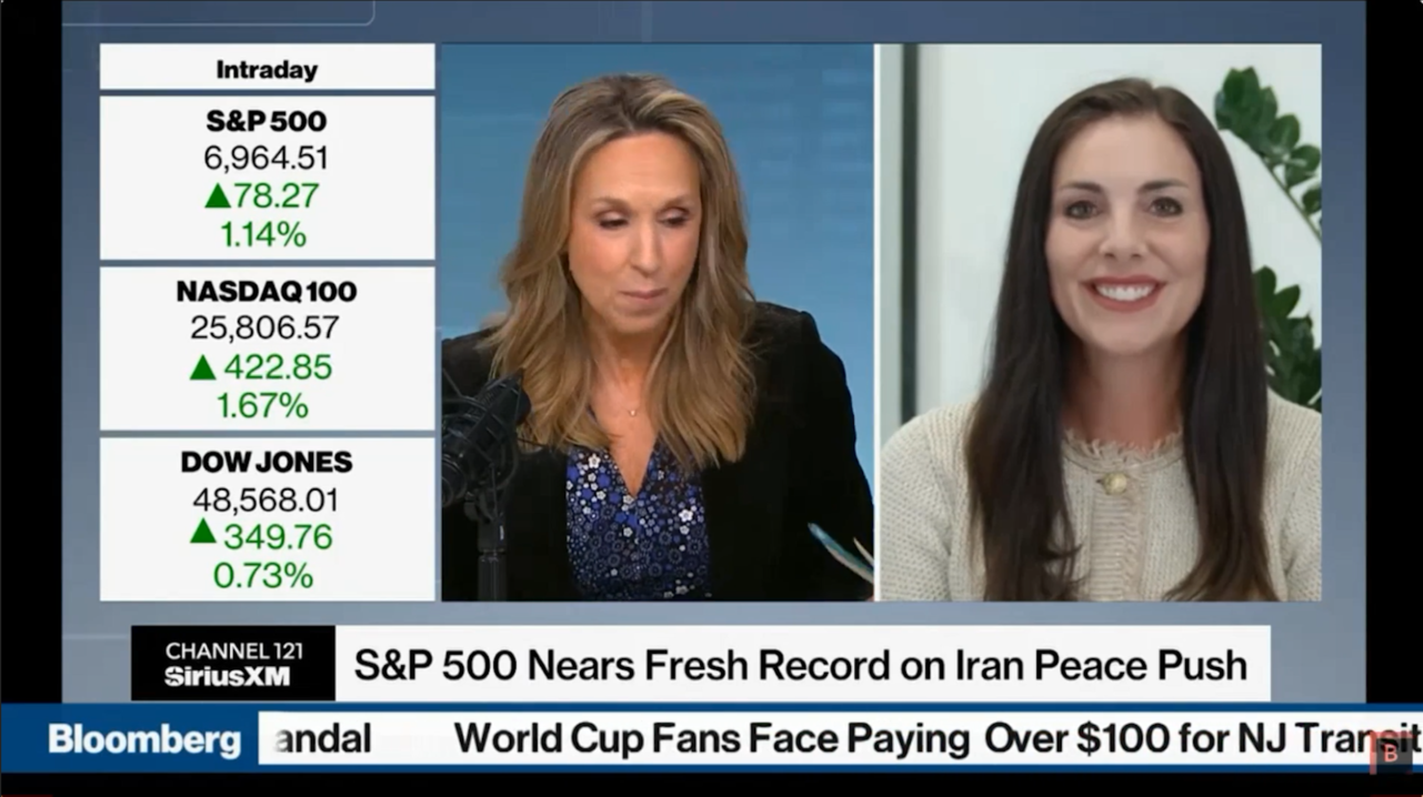 Brooke May on Bloomberg Radio Businessweek 4.14.2026