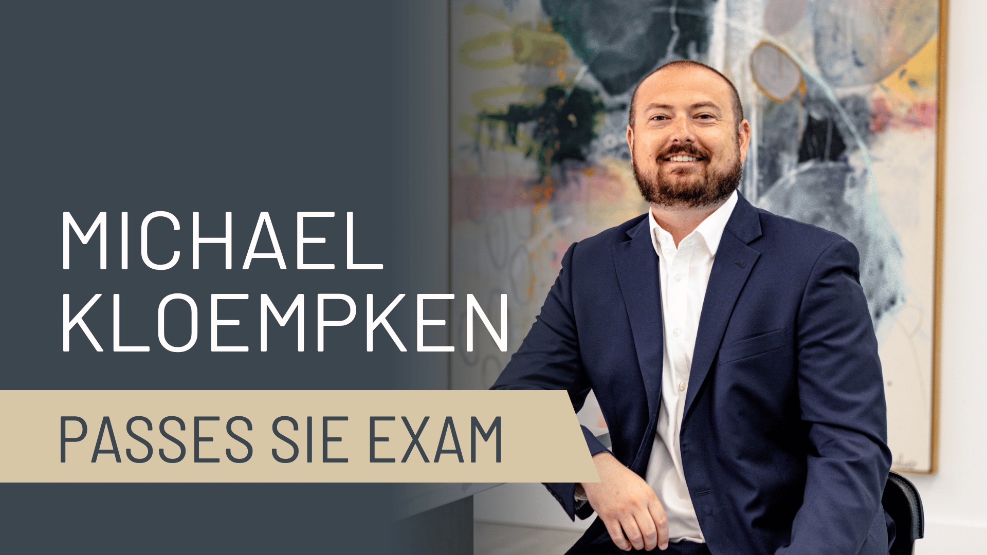 Evans May Wealth Senior Wealth Associate Michael Kloempken Passes SIE Exam
