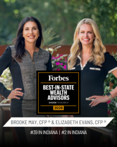 Forbes Top Wealth Advisors 2026 Award Elizabeth Evans, CFP and Brooke May, CFP of Evans May Wealth