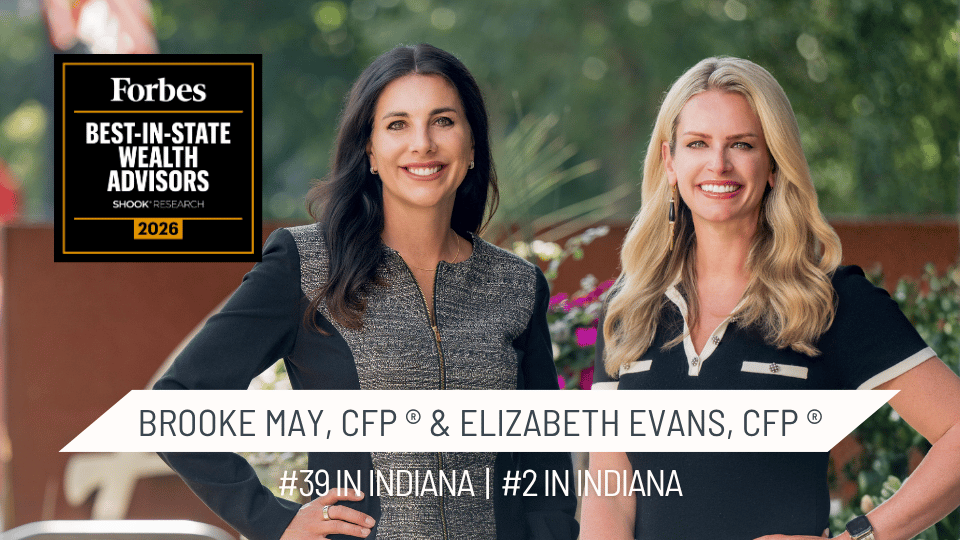Forbes Top Wealth Advisors 2026 Award Elizabeth Evans, CFP and Brooke May, CFP of Evans May Wealth Website