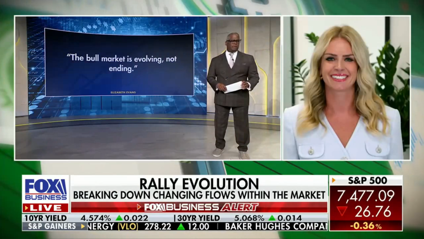 Elizabeth Evans, CFP on Fox Business Making Money 7.8.2026 Evolving Bull Market Driven by Broader Earnings Expansion