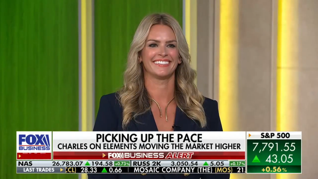 Elizabeth Evans, CFP® on Fox Making Money with Charles Payne 8.13.2026: Resilient Markets and "Once-In-A-Lifetime Earnings Growth"