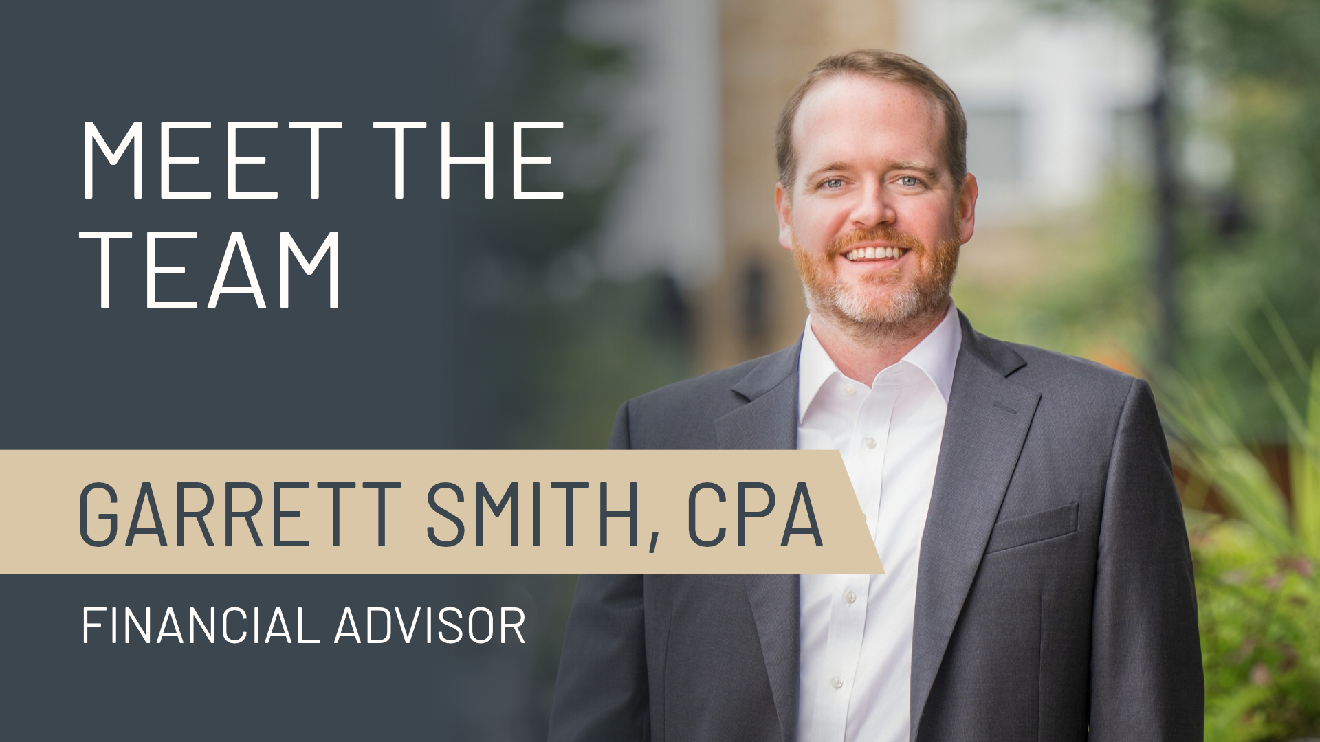 Meet the Team: Garrett Smith, CPA